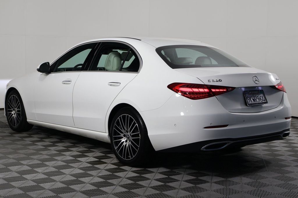 Certified Used 2024 Polar White Mercedes-Benz C 300 image 6