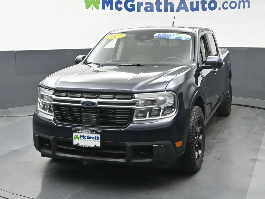Used 2022 Blue Ford Lariat image 22