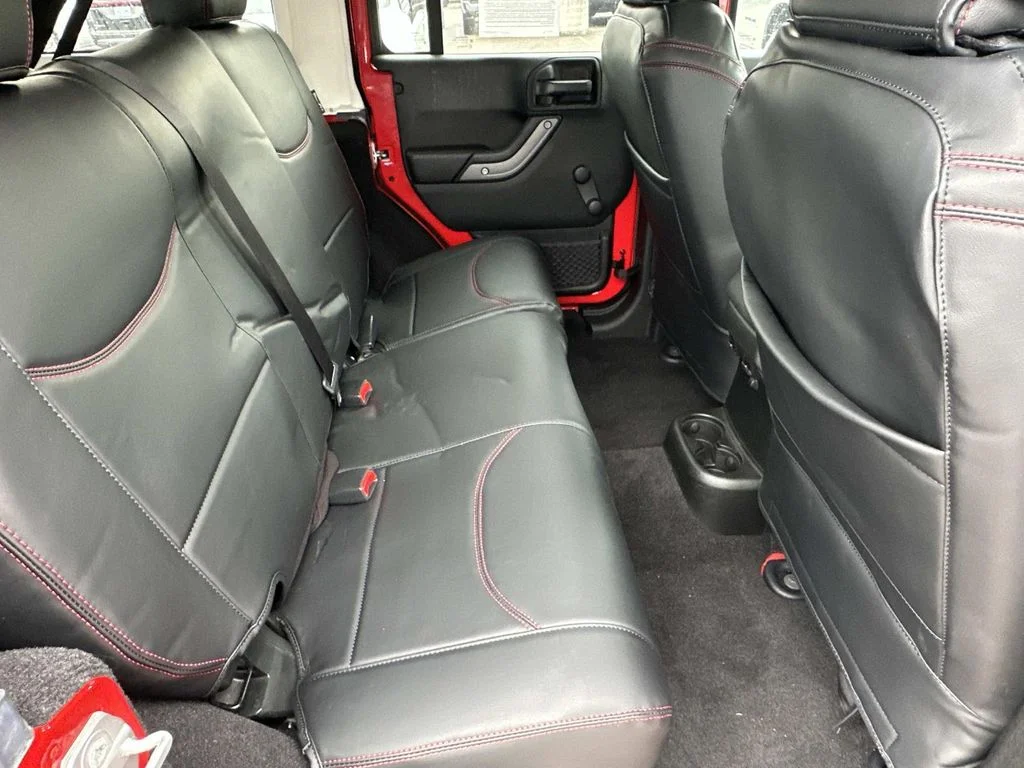 Used 2017 Red Jeep Unlimited Sport image 14