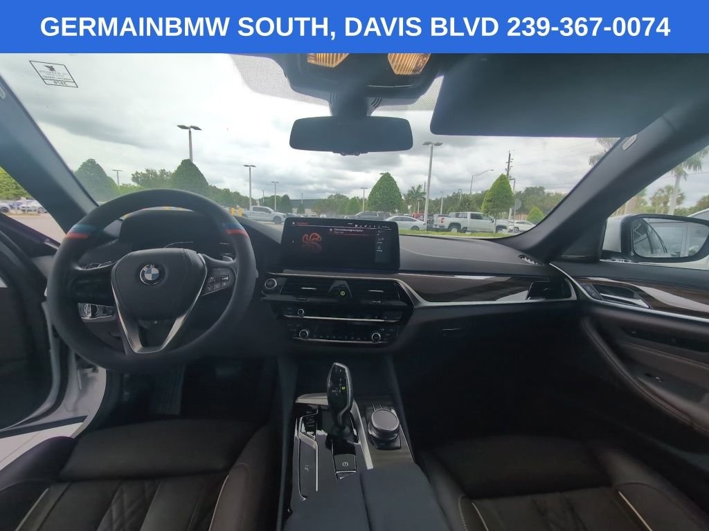 Certified Used 2023 Mineral White Metallic BMW 540i xDrive image 19