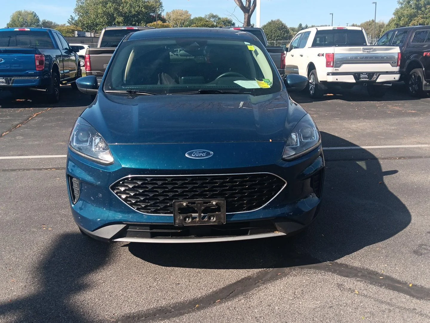 Used 2020 Dark Persian Green Ford SE image 12