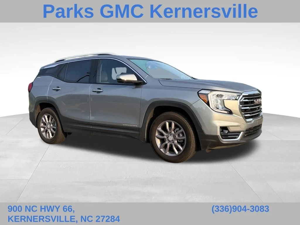 Used 2023 Silver GMC SLT image 1