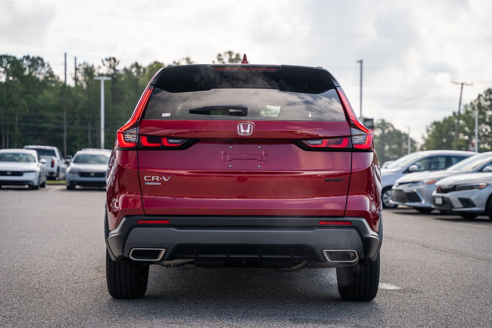 Used 2025 Red Honda Sport image 6