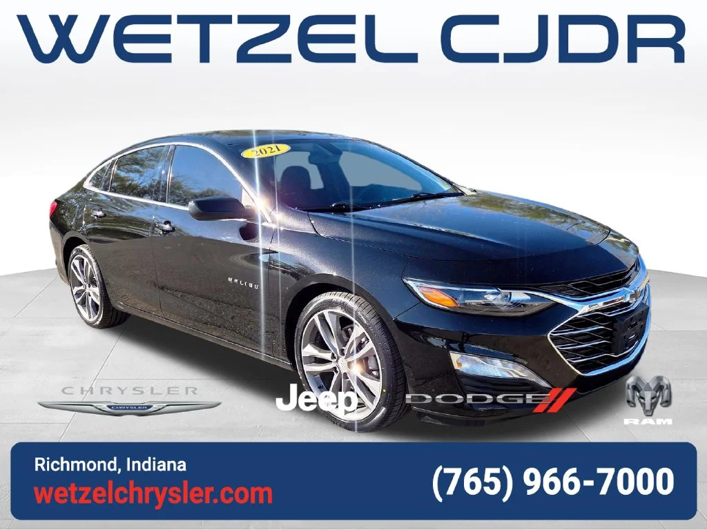 Used 2021 Black Chevrolet LT image 1