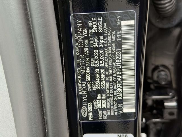 Used 2023 Black Hyundai Limited image 30