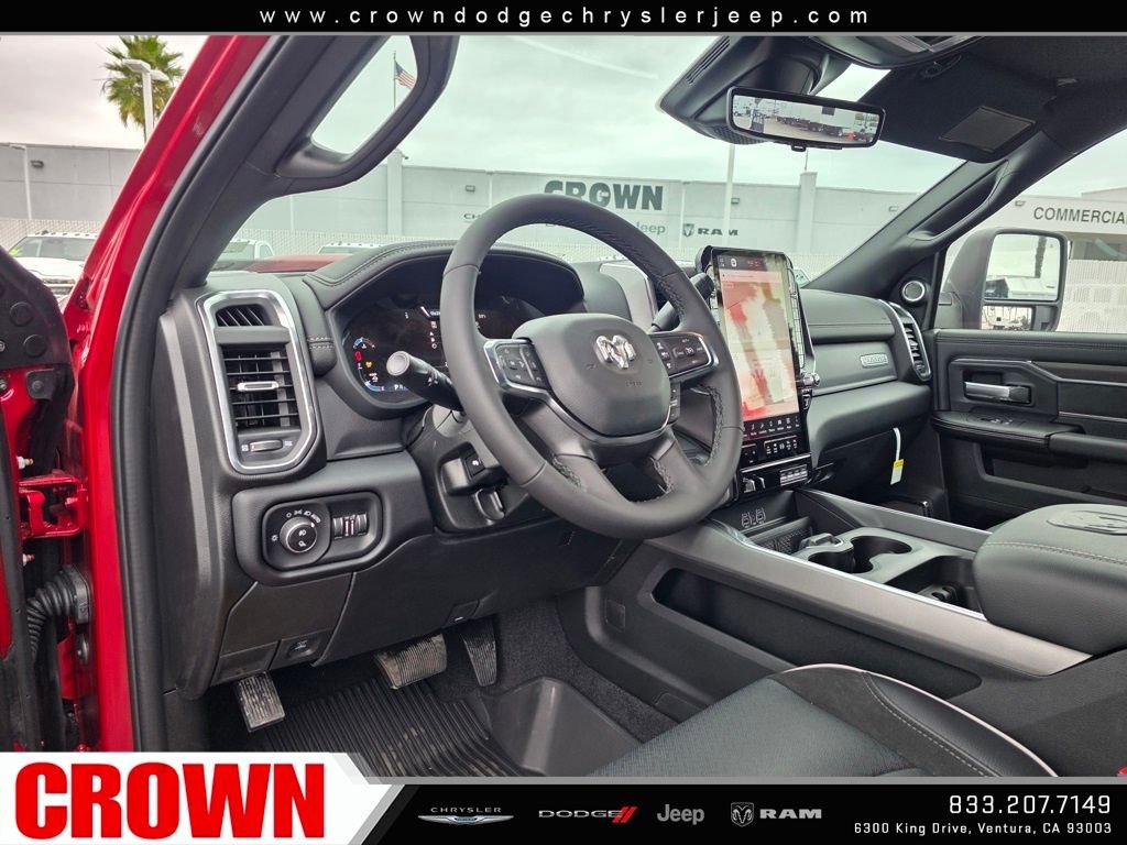 New 2026 Molten Red Pearl-Coat Exterior Paint RAM Laramie image 17