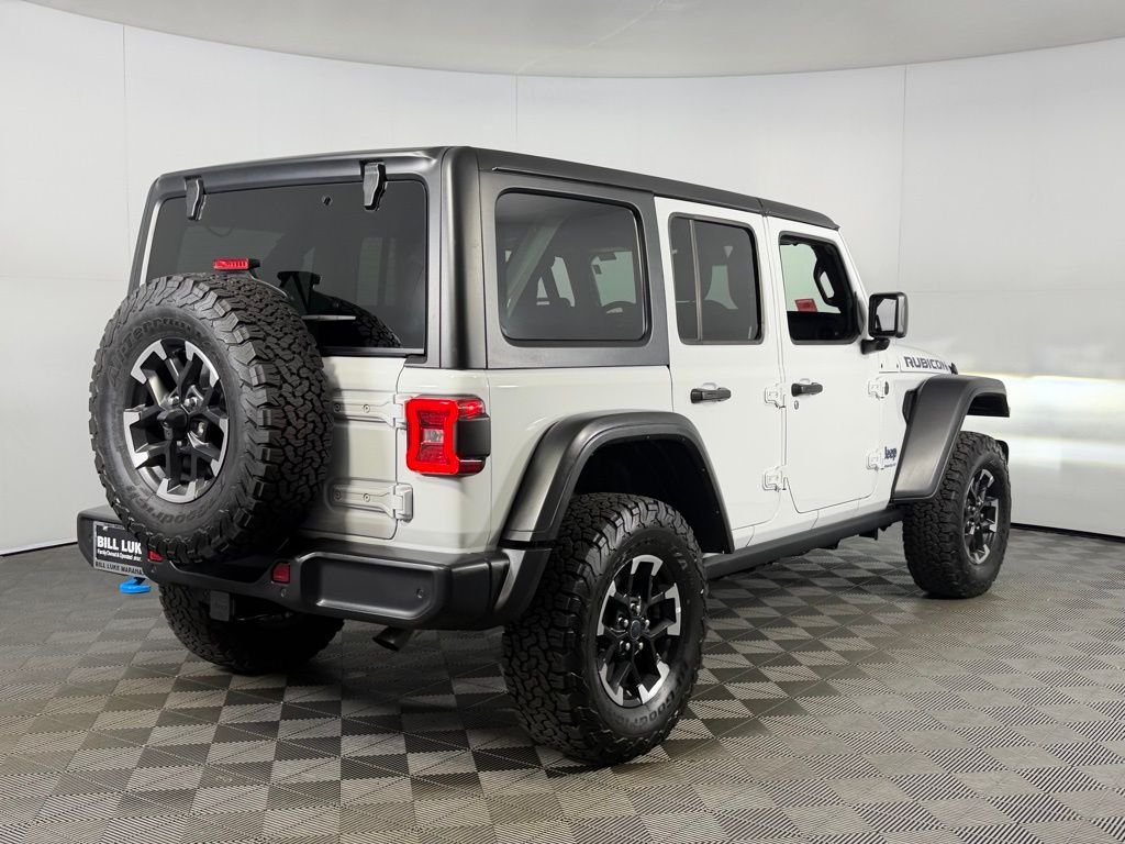 Used 2025 White Jeep Rubicon 4xe image 8