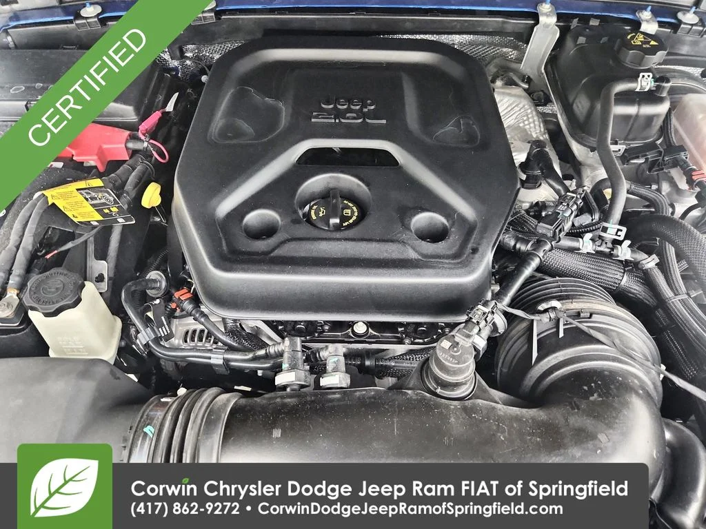 Certified Used 2024 Blue Jeep Sport S image 34