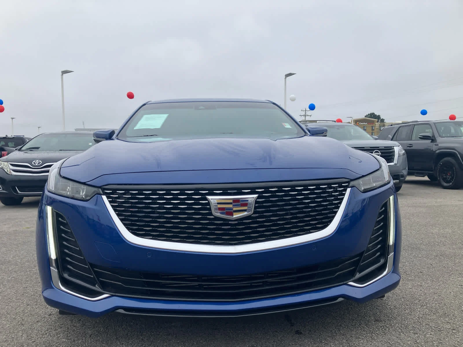 Used 2022 Wave Metallic Cadillac Premium Luxury image 2