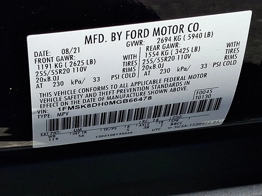 Certified Used 2021 Black Metallic Ford XLT image 29