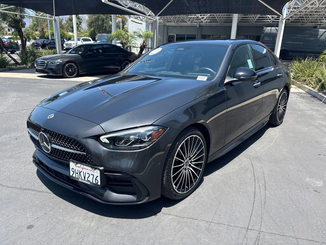 Certified Used 2023 Gray Mercedes-Benz C 300 AMG® Line Package image 3