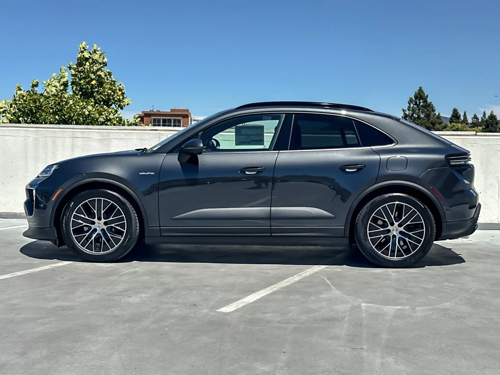 New 2026 Volcano Grey Metallic Porsche 4 Electric image 2