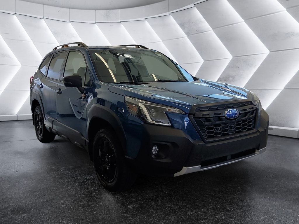 Used 2023 Blue Subaru Wilderness image 1