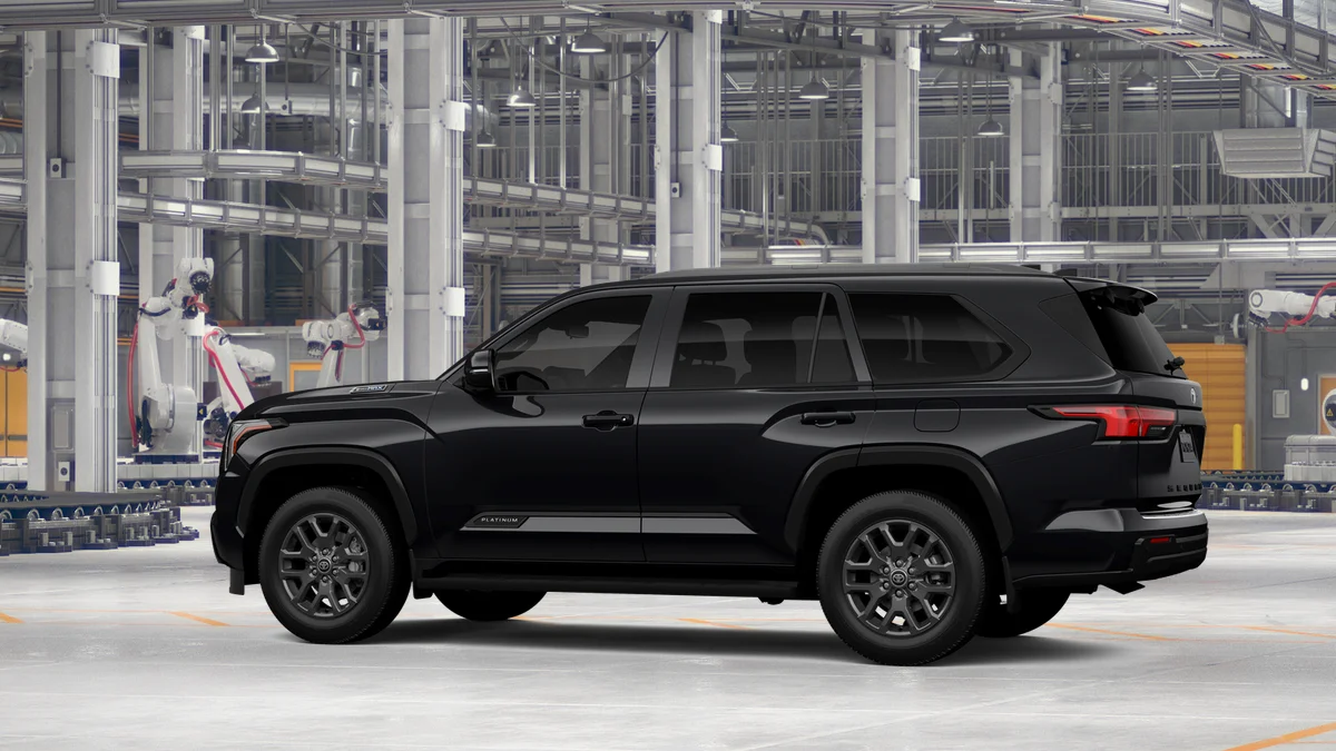 New 2026 Midnight Black Metallic Toyota Platinum image 5