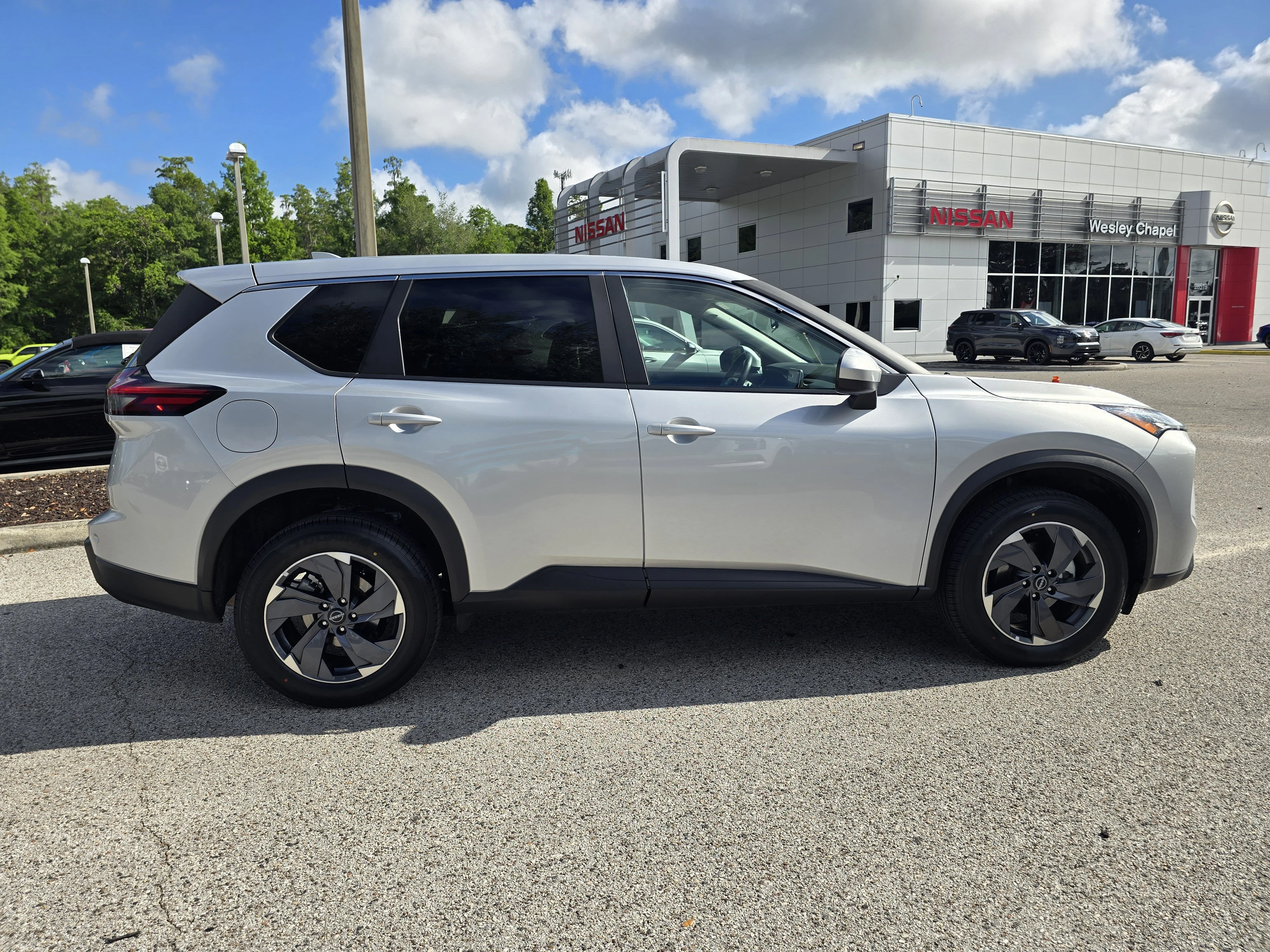 Certified Used 2025 Brilliant Silver Metallic Nissan SV image 9