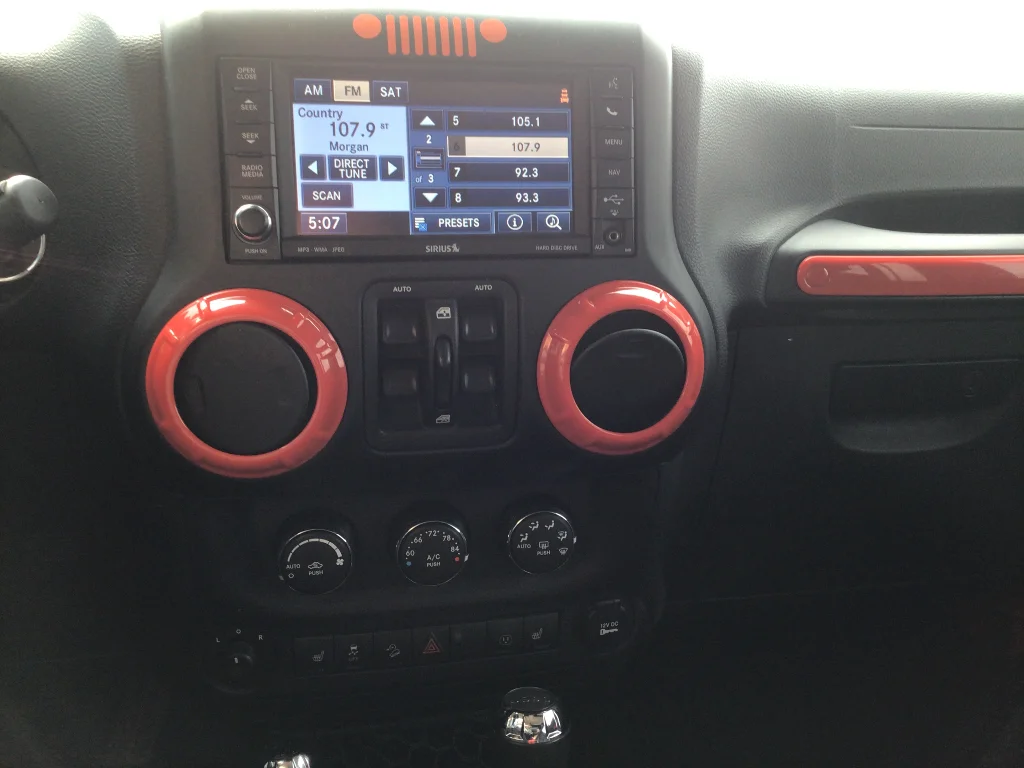 Used 2014 Red Jeep Unlimited Sahara image 12