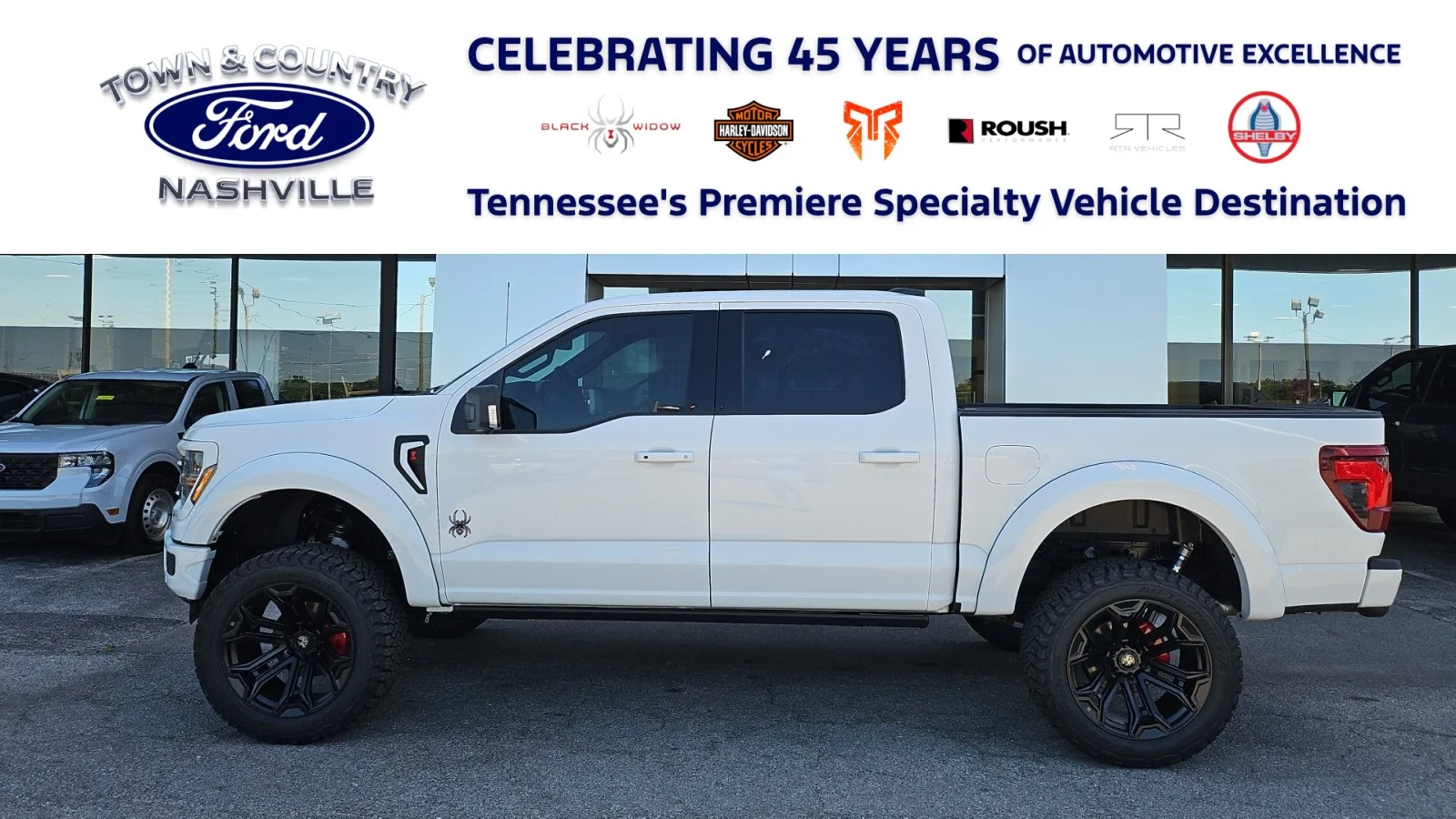 New 2026 Oxford White Ford Black Widow 4WD image 1
