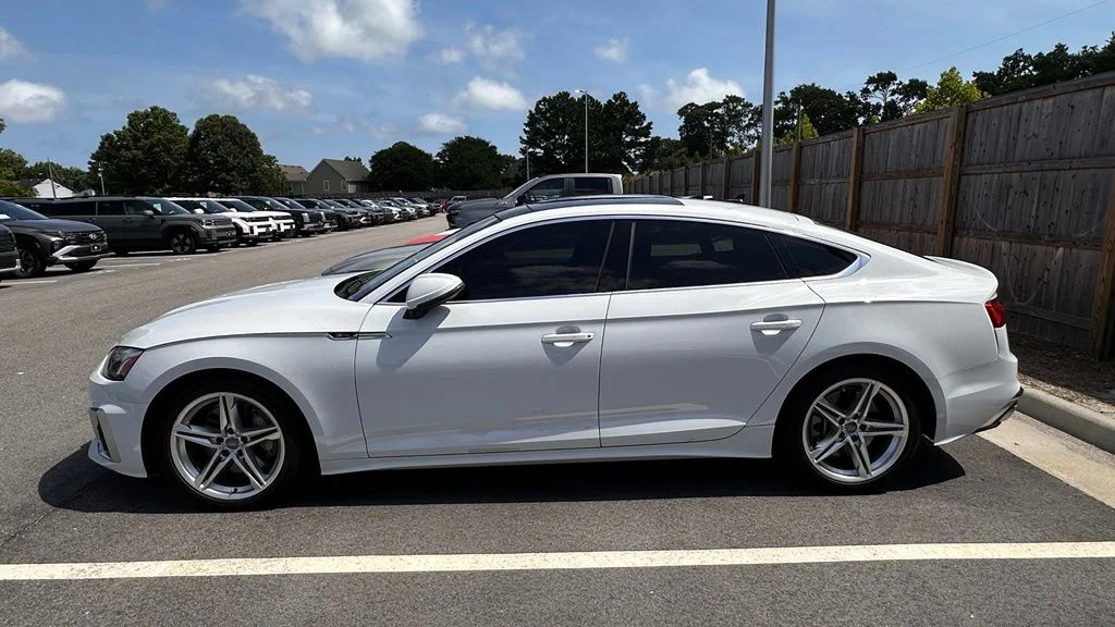 Used 2021 Glacier White Audi 45 S line Premium Plus image 9