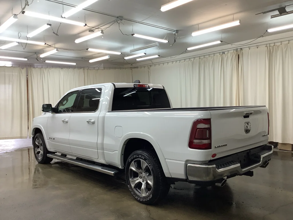 Used 2020 Bright White Clearcoat Ram Laramie image 9
