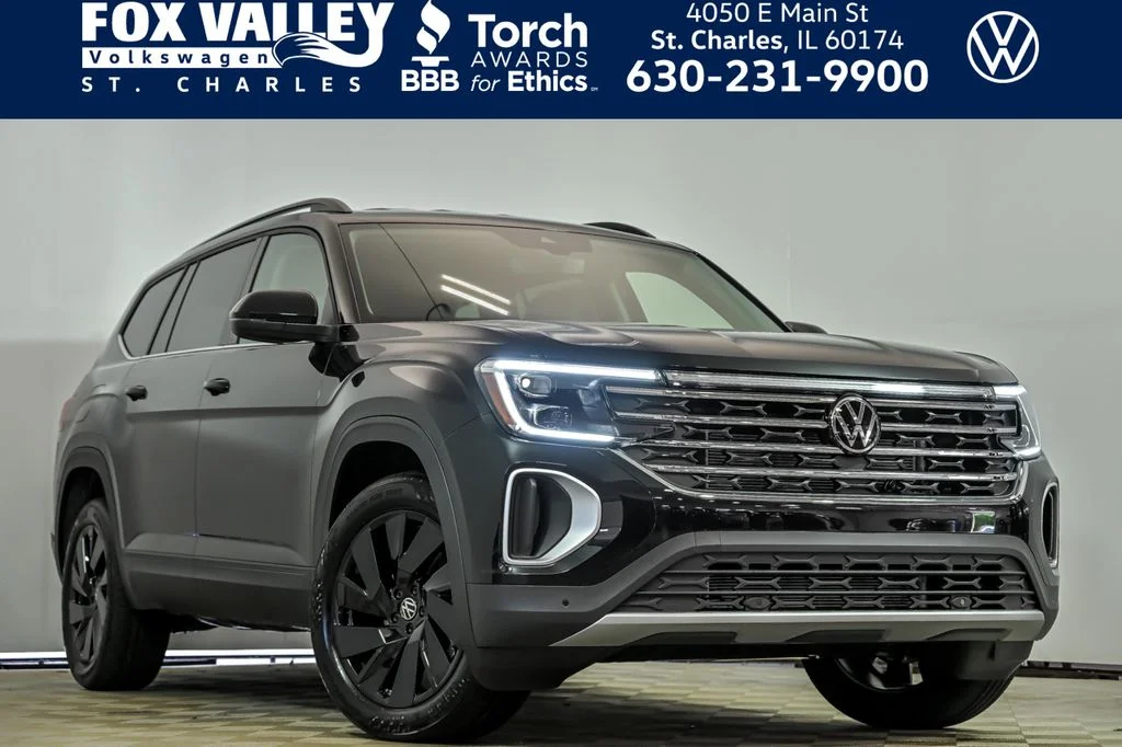 New 2026 Black Volkswagen 2.0T SE w/Technology image 1