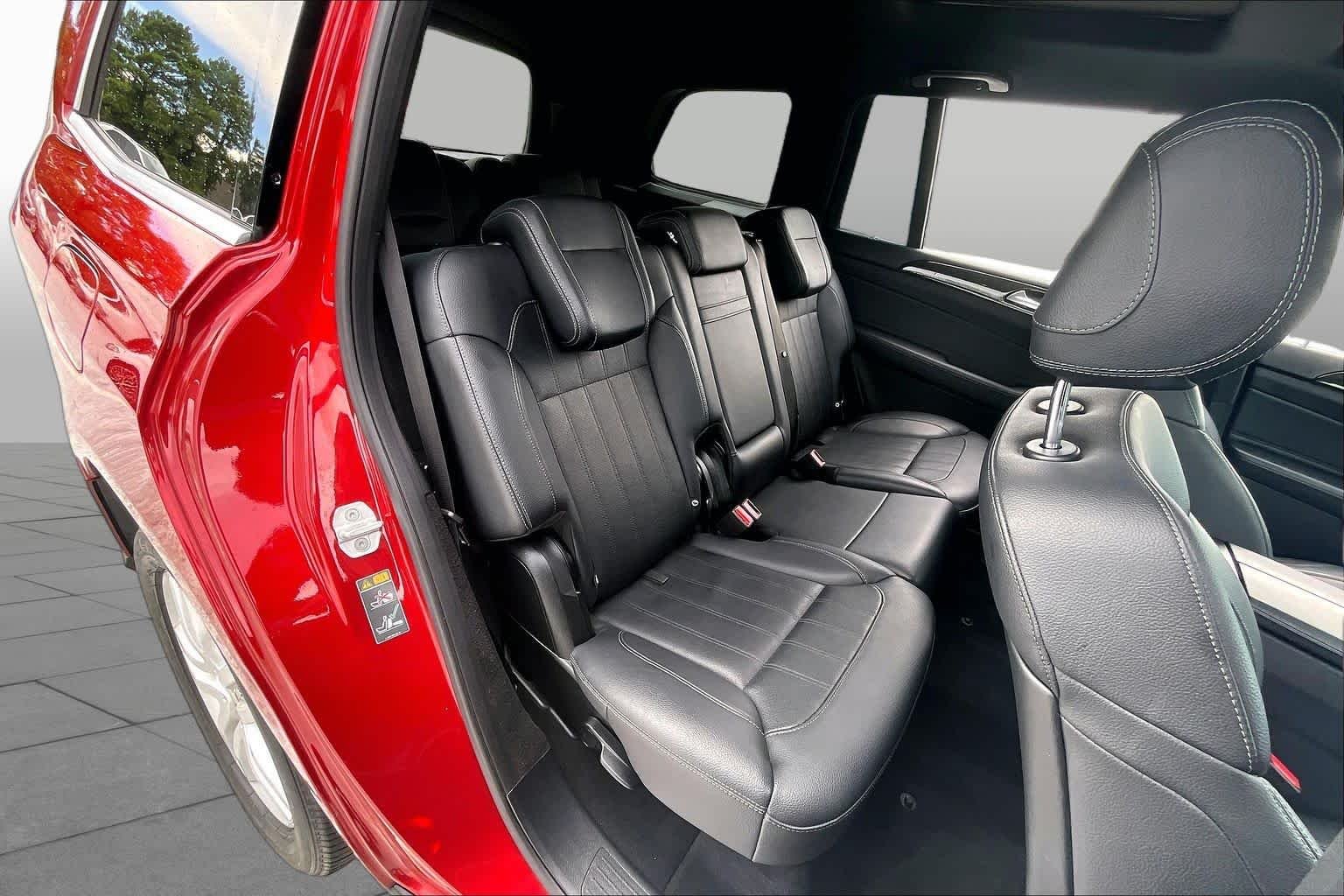 Used 2017 designo Cardinal Red Metallic Mercedes-Benz GLS 450 image 20
