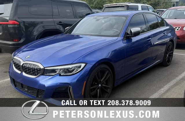 Used 2020 Blue BMW M340i image 1