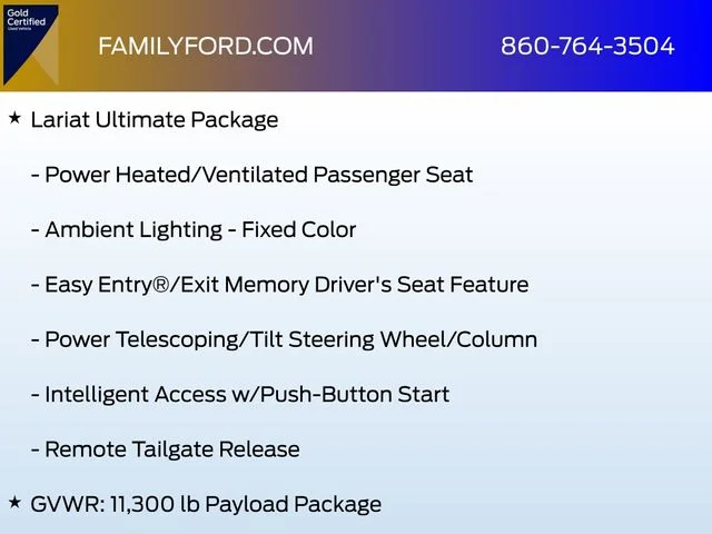 Certified Used 2021 Black Metallic Ford Lariat image 16