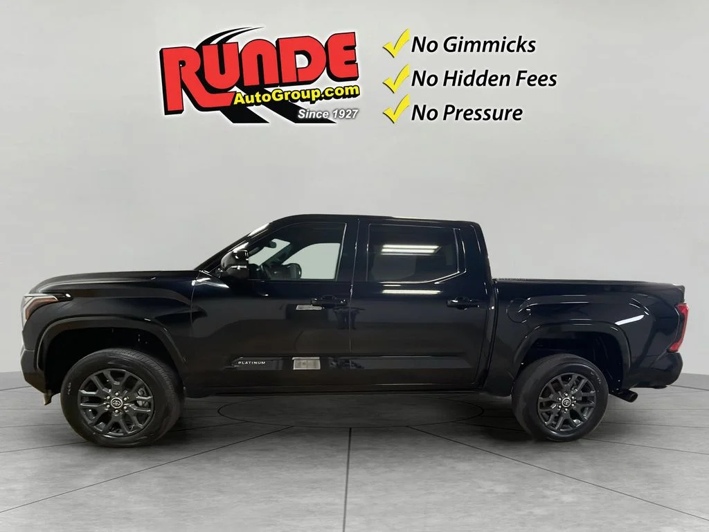 Used 2023 Midnight Black Metallic Toyota Platinum image 3