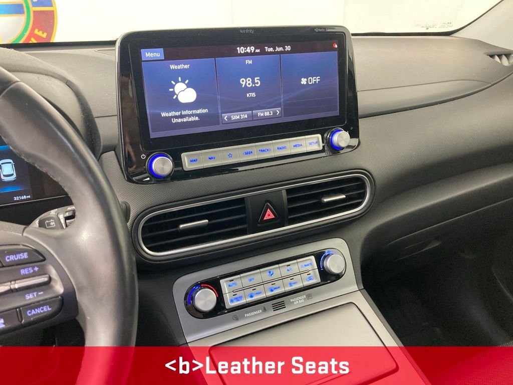 Used 2021 Hyundai Kona EV Ultimate with VIN KM8K53AG5MU105893 for sale in Monticello, Minnesota