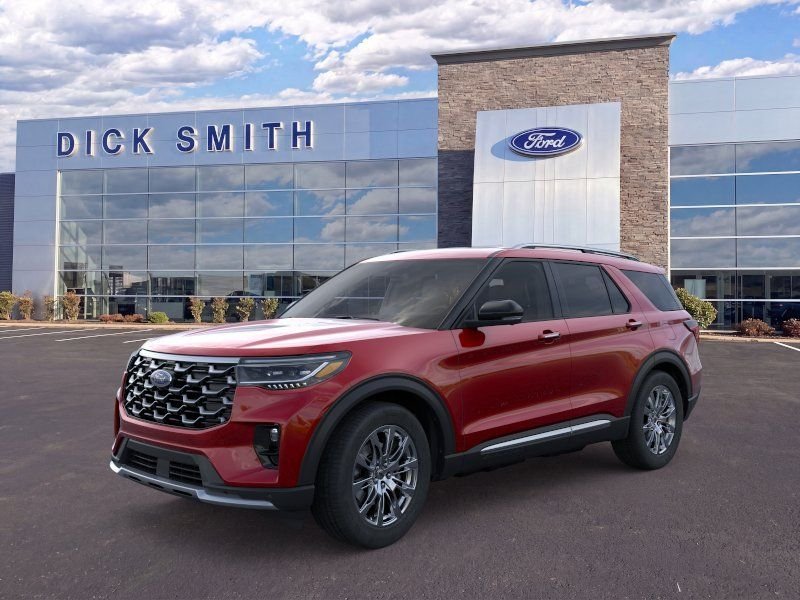 New 2026 Rapid Red Metallic Tinted Clearcoat Ford Platinum™ image 1