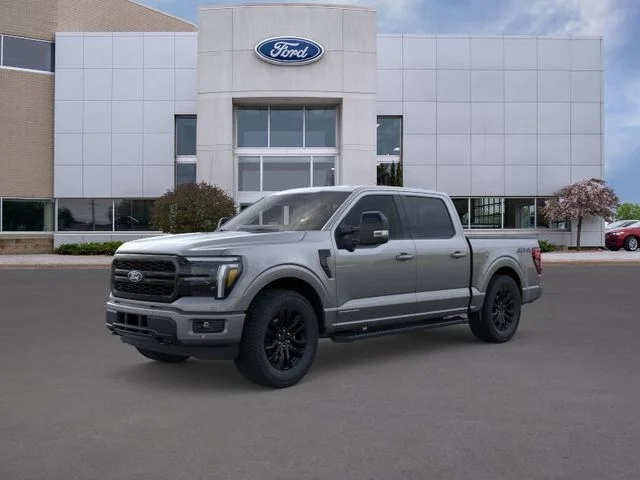 New 2026 Gray Metallic Ford Lariat image 1