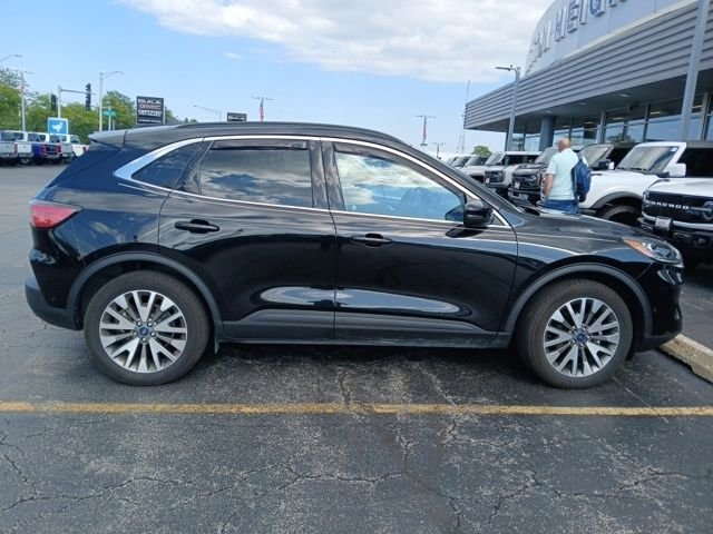 Certified Used 2020 Agate Black Metallic Ford Titanium image 2