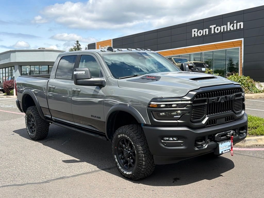New 2026 Ceramic Gray Clear-Coat Exterior Paint RAM Power Wagon image 2