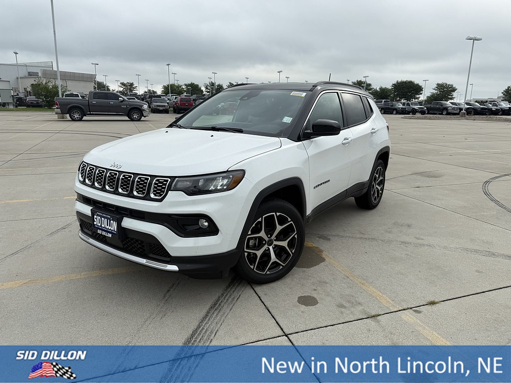 New 2026 Bright White Clear-Coat Exterior Paint Jeep Limited image 1
