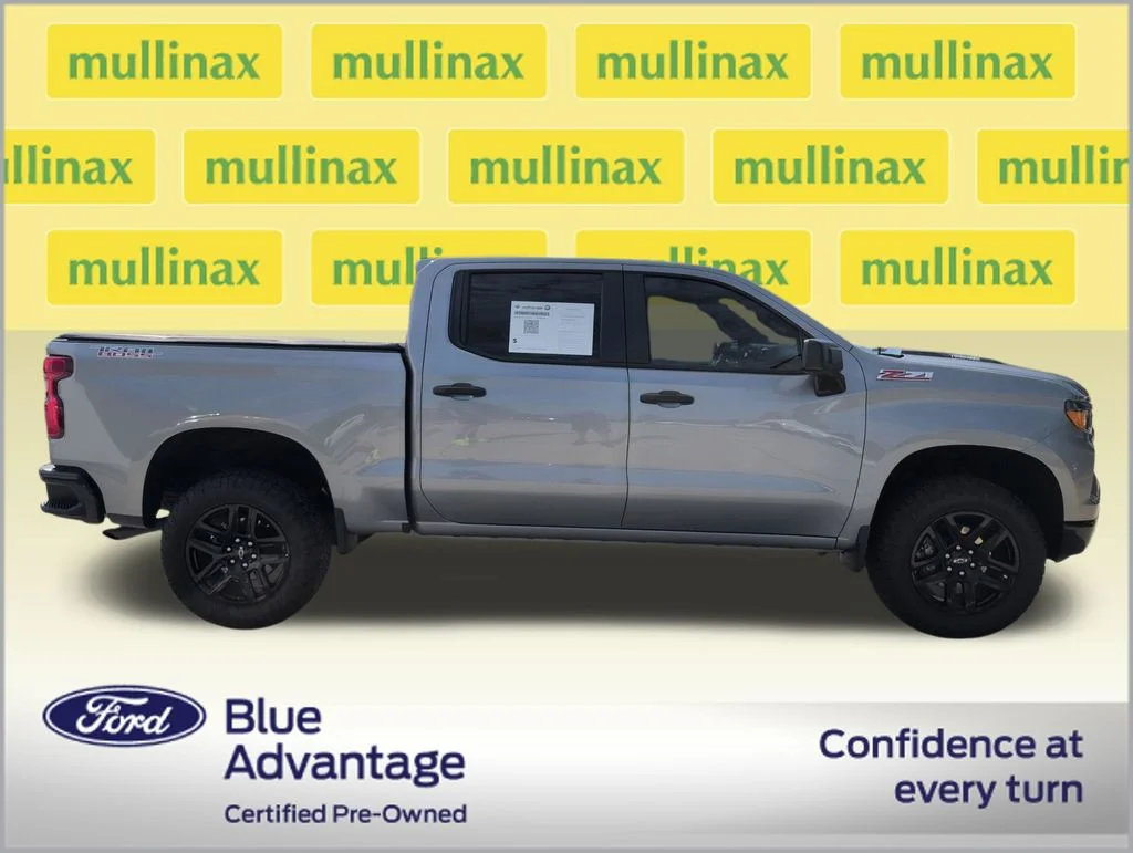 Certified Used 2025 Gray Chevrolet Custom Trail Boss image 2