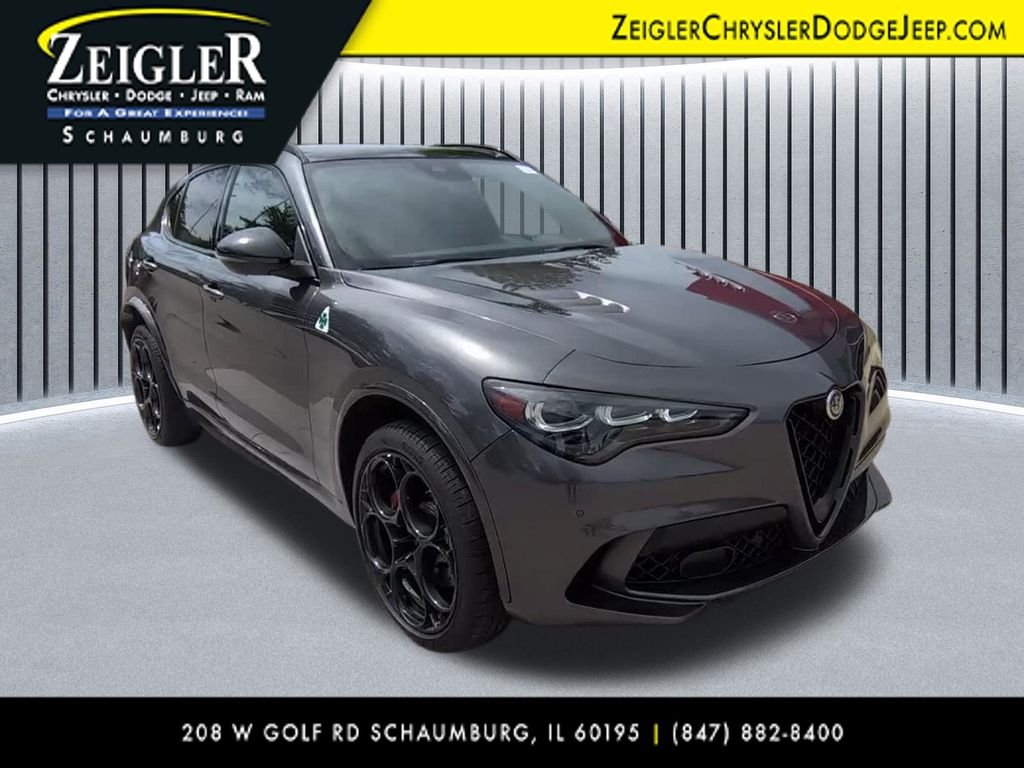 Used 2024 Gray Alfa Romeo Quadrifoglio image 1