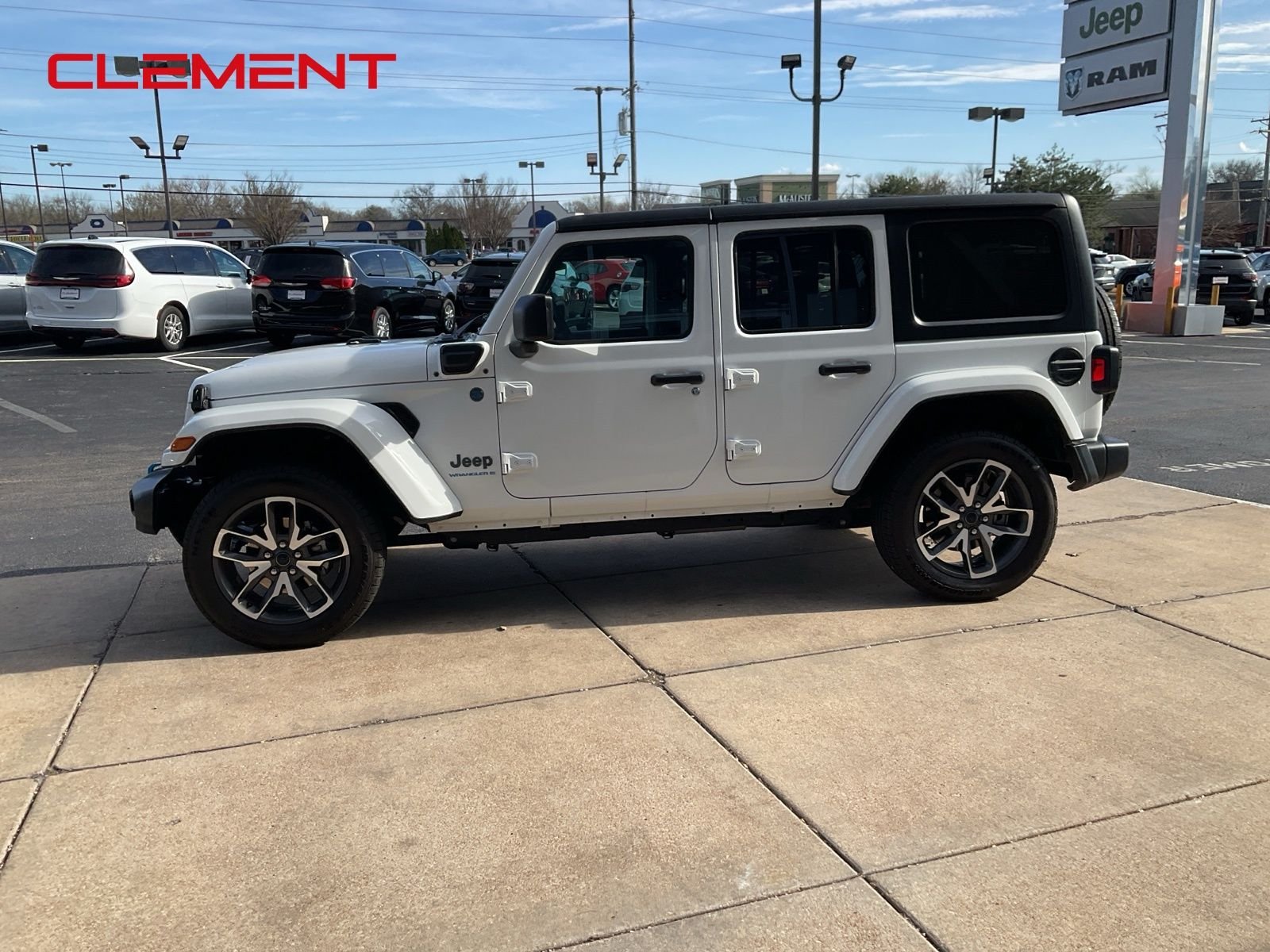 Used 2024 Jeep Wrangler 4xe Sports S 4XE with VIN 1C4RJXN67RW203214 for sale in Florissant, MO