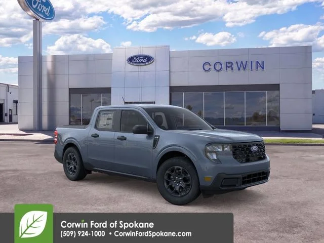 New 2026 Azure Gray Metallic Tri-Coat Ford XLT image 1