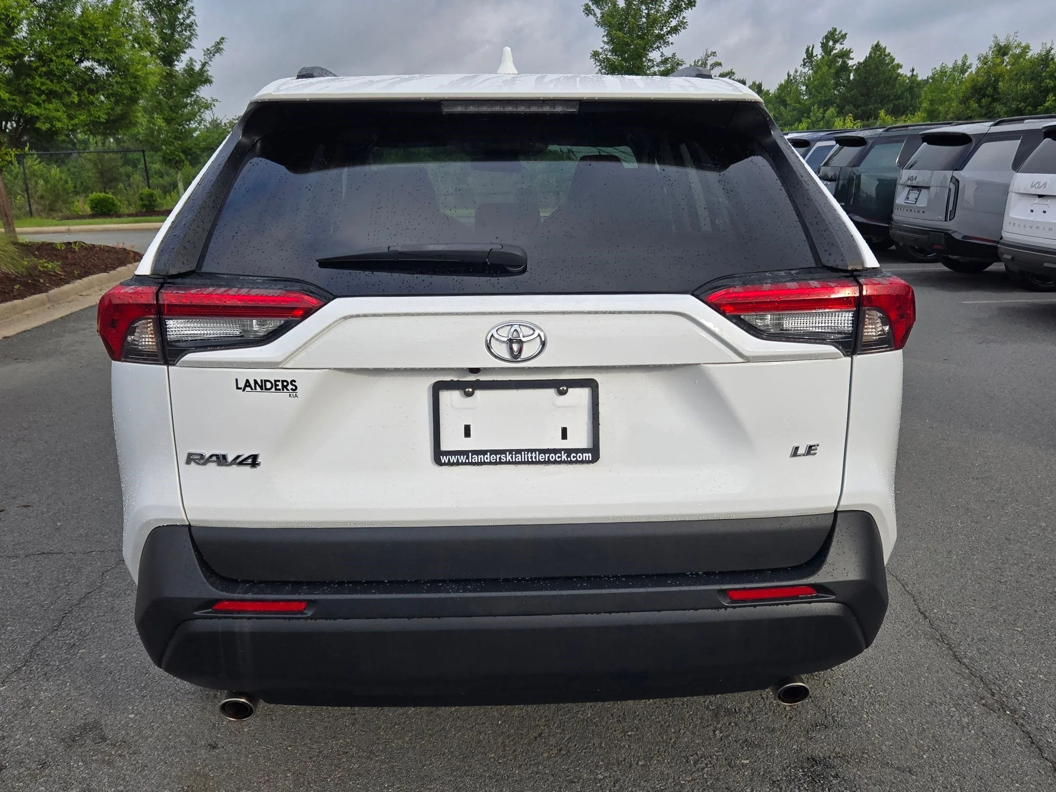 Used 2021 Super White Toyota LE image 6