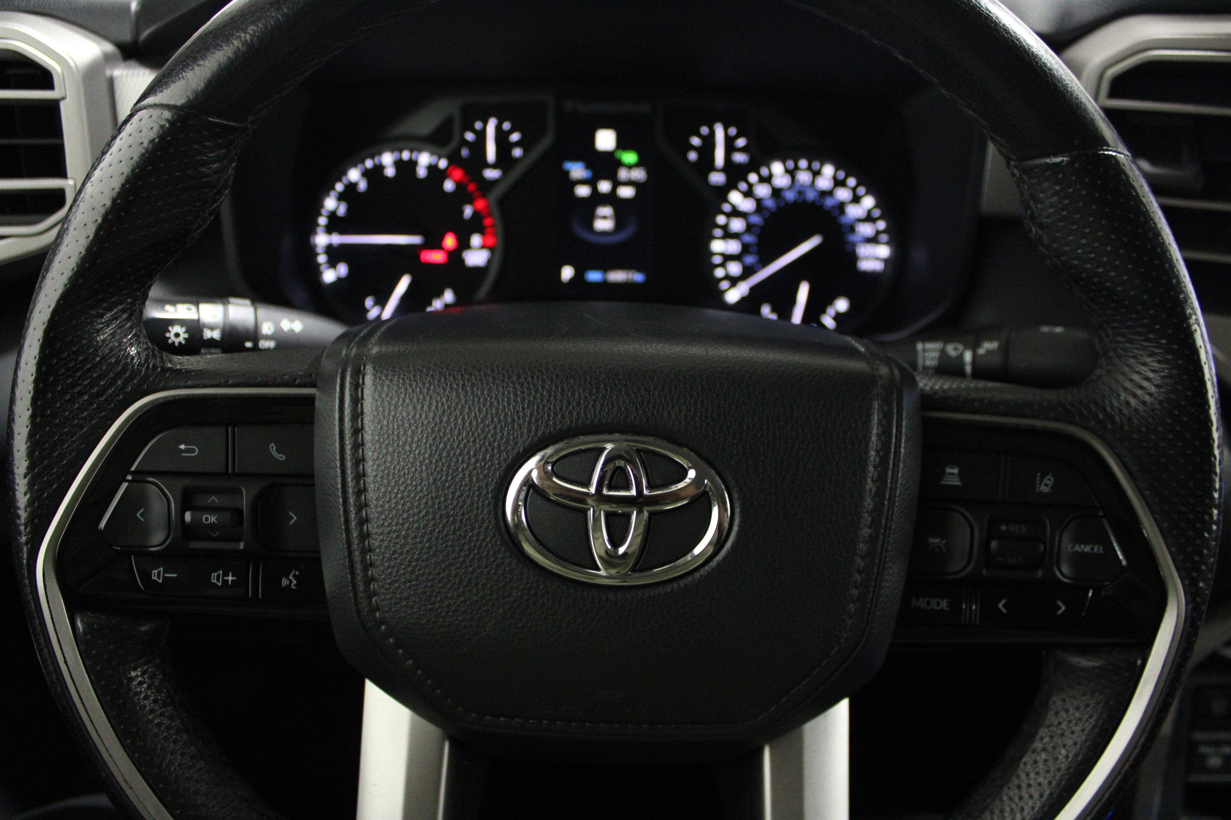 Used 2022 Magnetic Gray Metallic Toyota Crew Cab Limited image 8