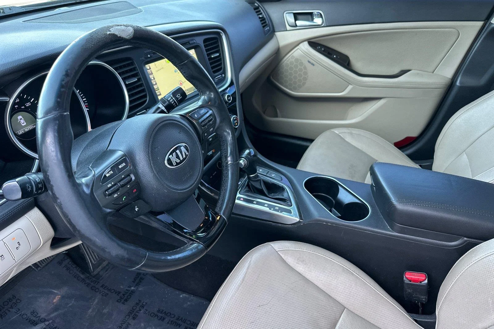 Used 2015 Dark Cherry Kia EX image 9