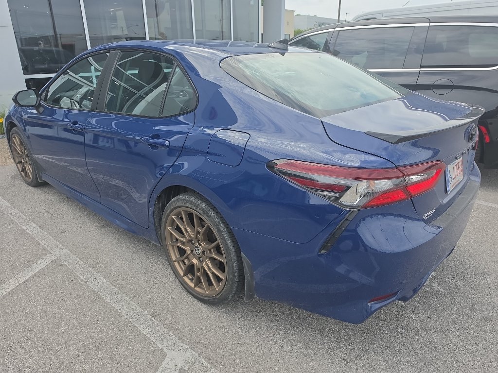 Used 2023 Reservoir Blue Toyota SE Nightshade image 10