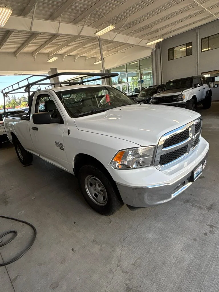 Used 2022 Bright White Clearcoat Ram Tradesman image 3