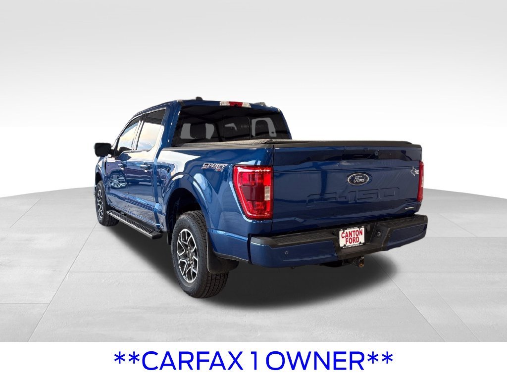 Certified Used 2023 Atlas Blue Metallic Ford XLT image 4