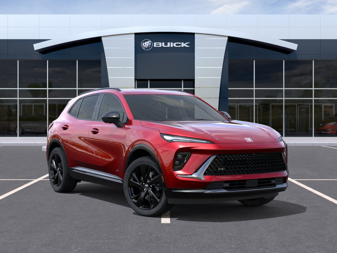 New 2026 Brilliant Red Buick Sport Touring image 7