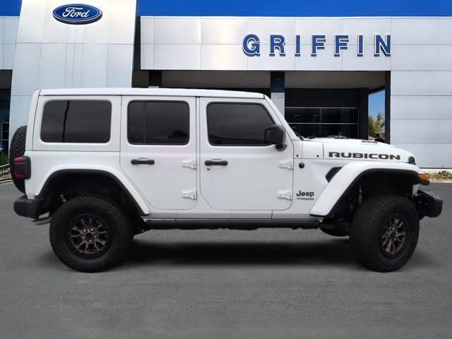 Used 2021 White Jeep Unlimited Rubicon 392 image 3