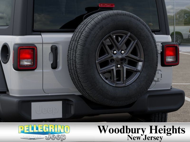 New 2026 Bright White Clear-Coat Exterior Paint Jeep Sport S image 13
