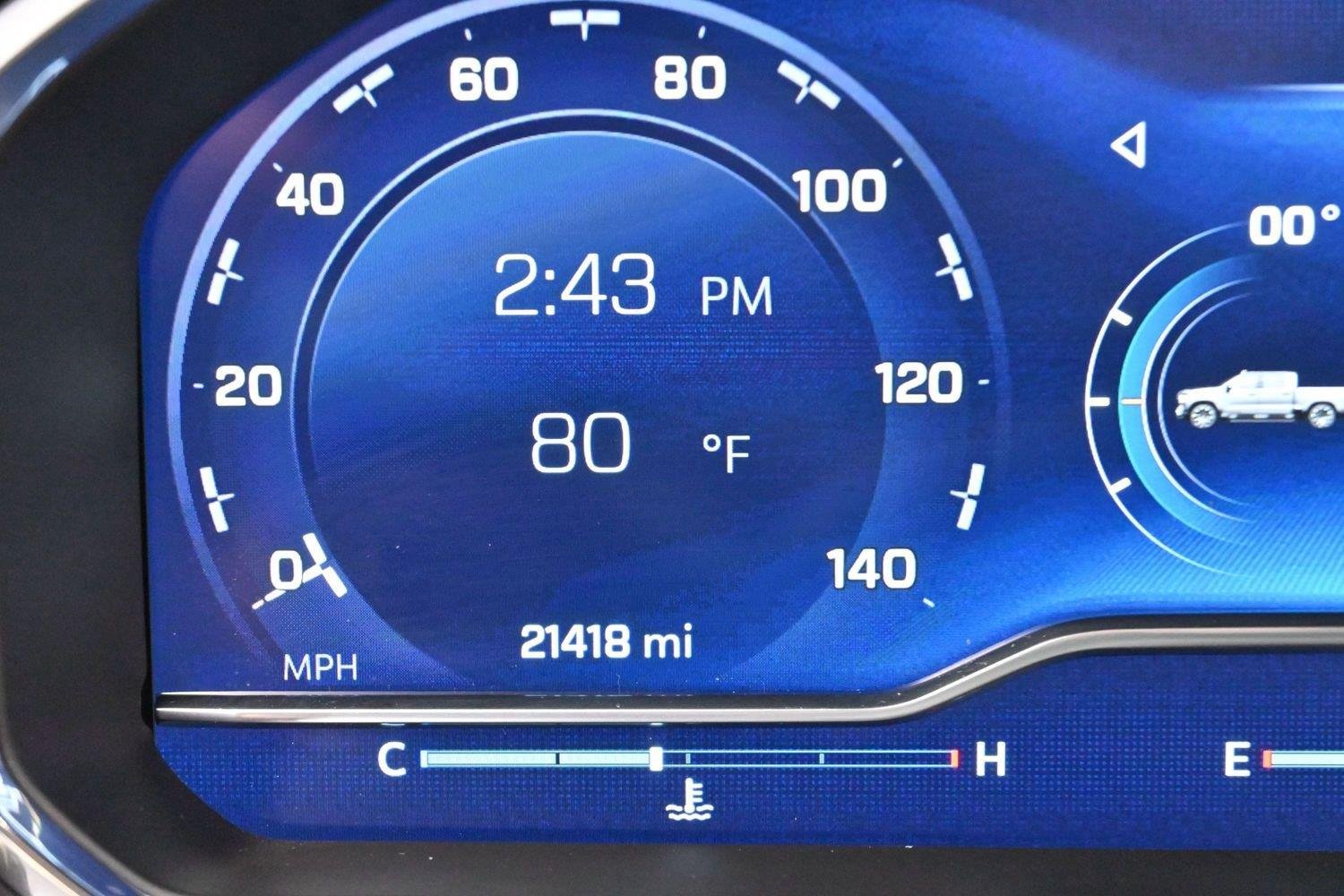 Used 2024 Lakeshore Blue Metallic Chevrolet High Country image 21