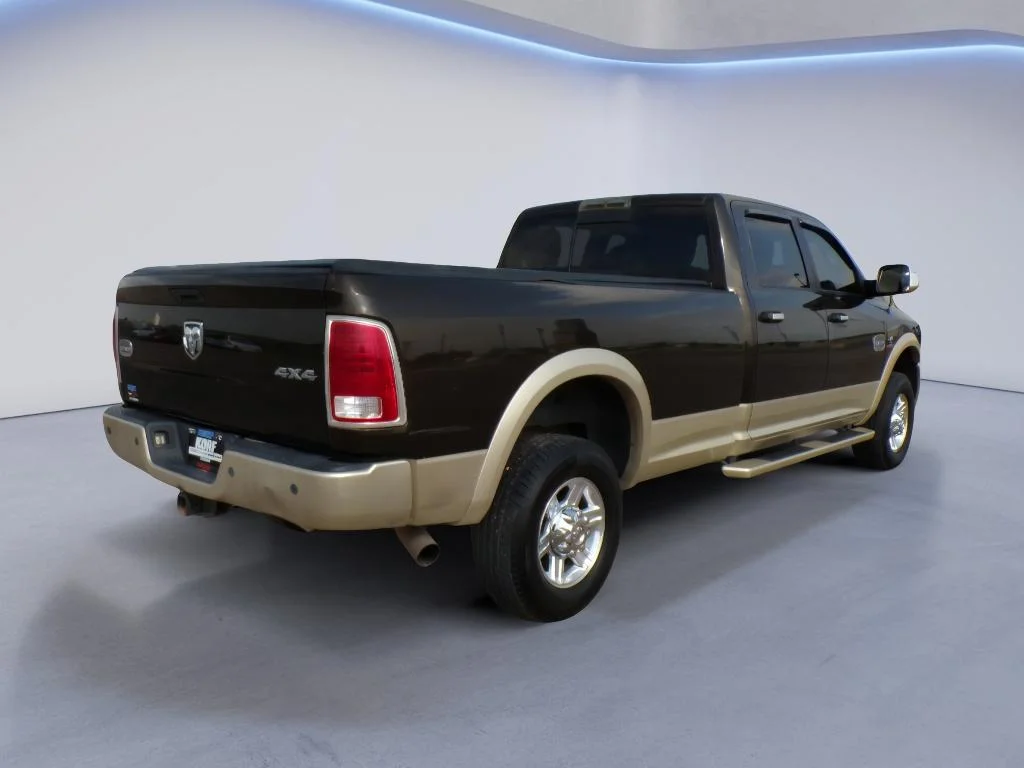 Used 2013 Black Gold Pearlcoat Ram Laramie Longhorn image 13
