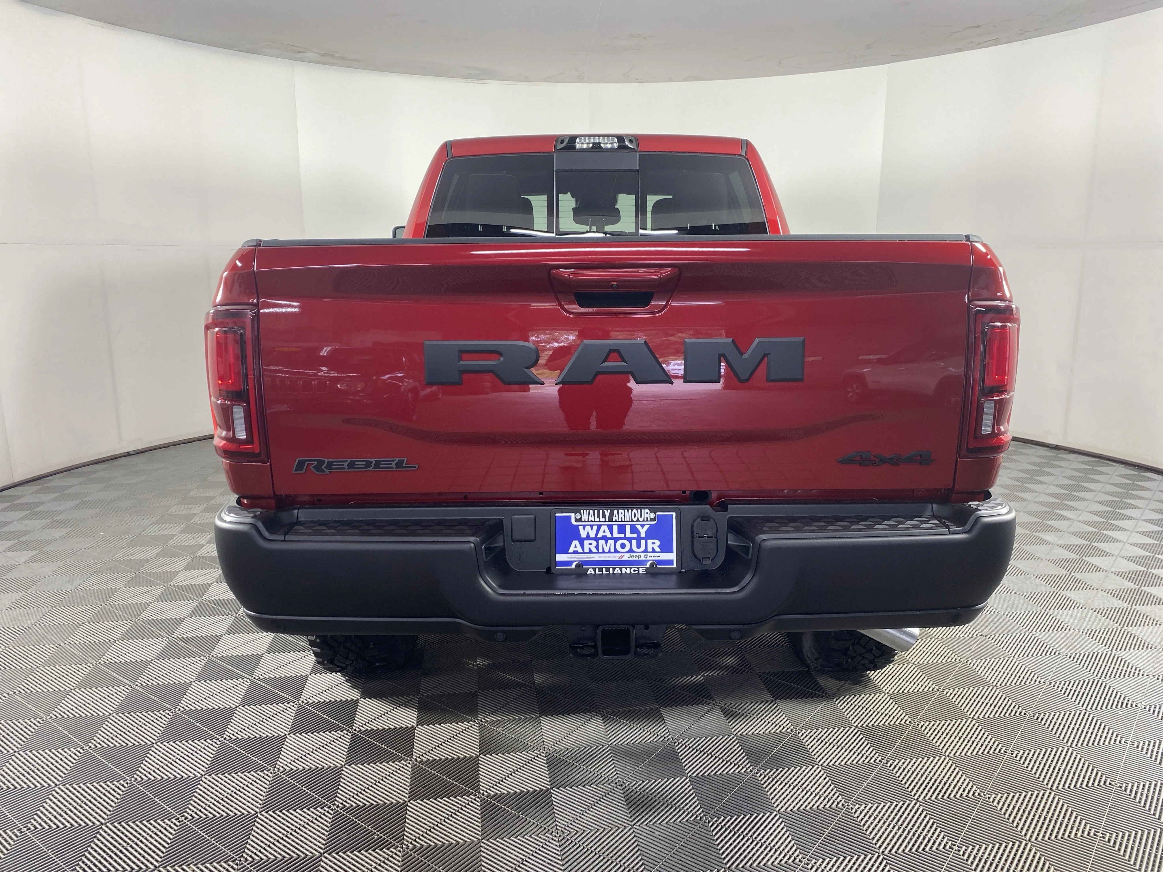 New 2026 Molten Red Pearl-Coat Exterior Paint RAM Rebel image 9